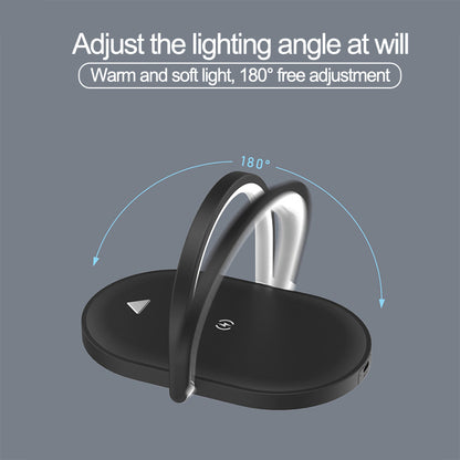 3-in-1 Foldable Wireless Charger Night Light