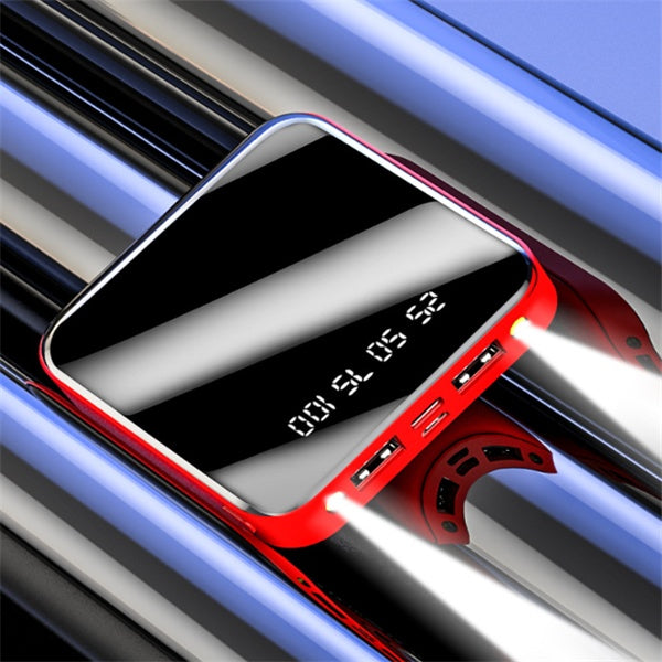 Mini 20000mAh Mirror Digital Display Power Bank