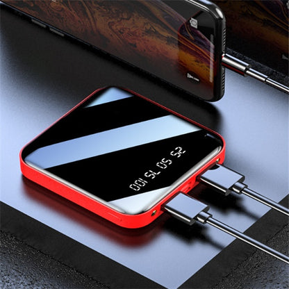 Mini 20000mAh Mirror Digital Display Power Bank