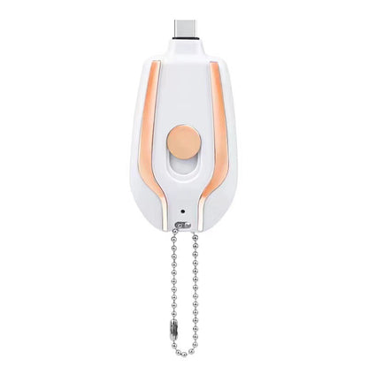 1500mAh Mini Keychain Emergency Charger