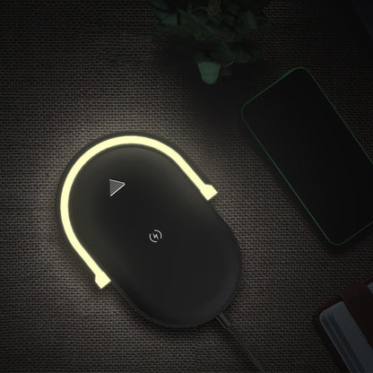 3-in-1 Foldable Wireless Charger Night Light